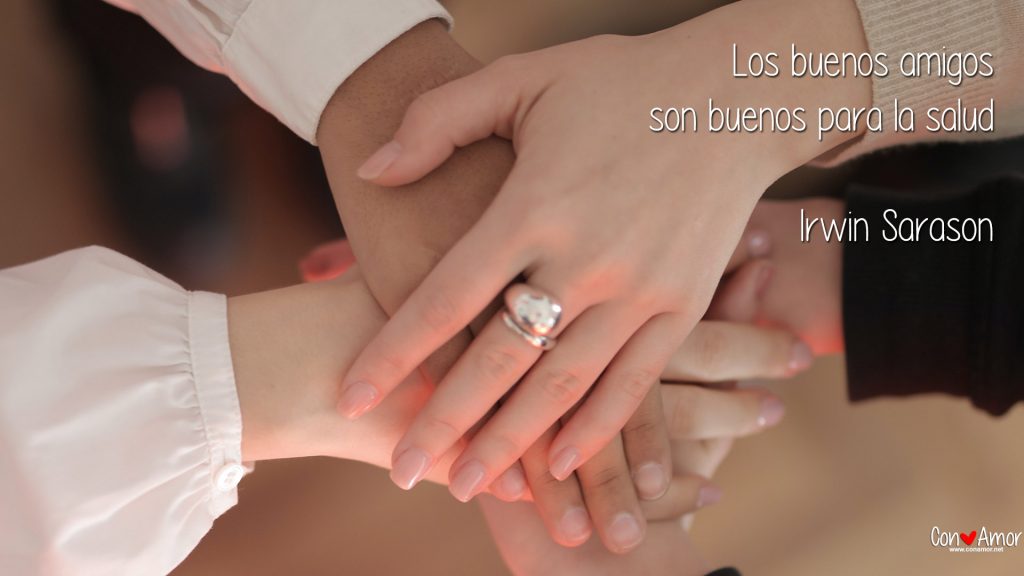 Frases de amistad - Los buenos amigos son buenos para su salud